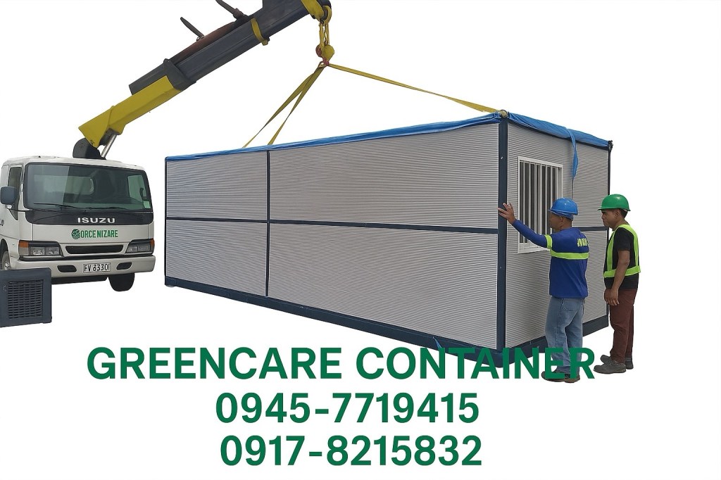 Foldable container house