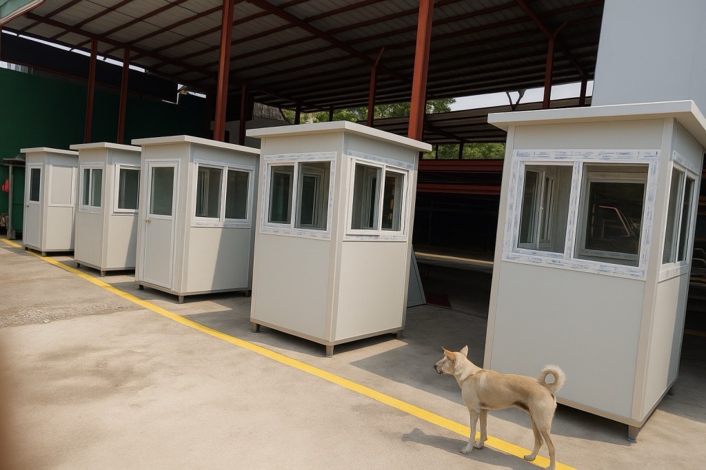 Guardhouses kiosk parking booth prefab sentry box​