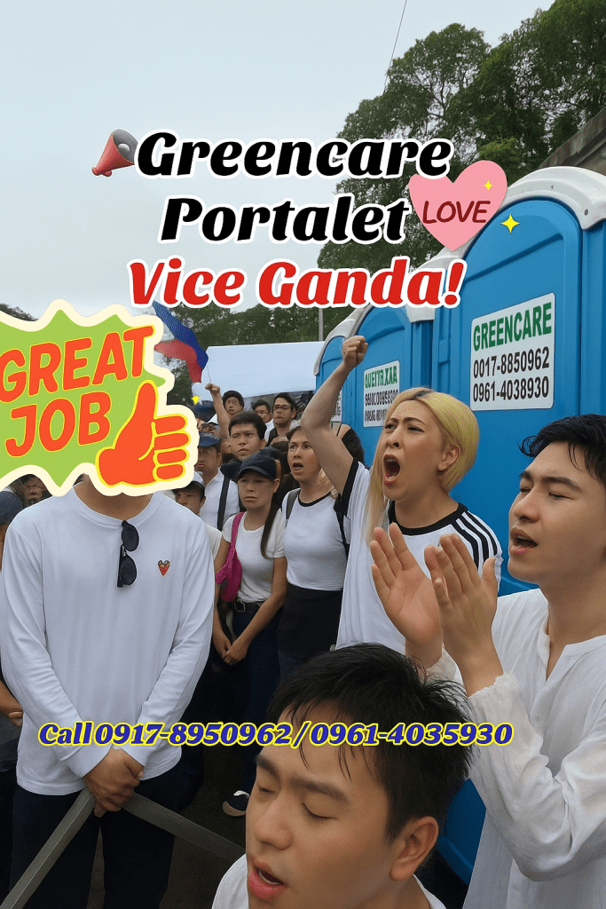 Portalet for rally protest dpwh flood control project vice Ganda